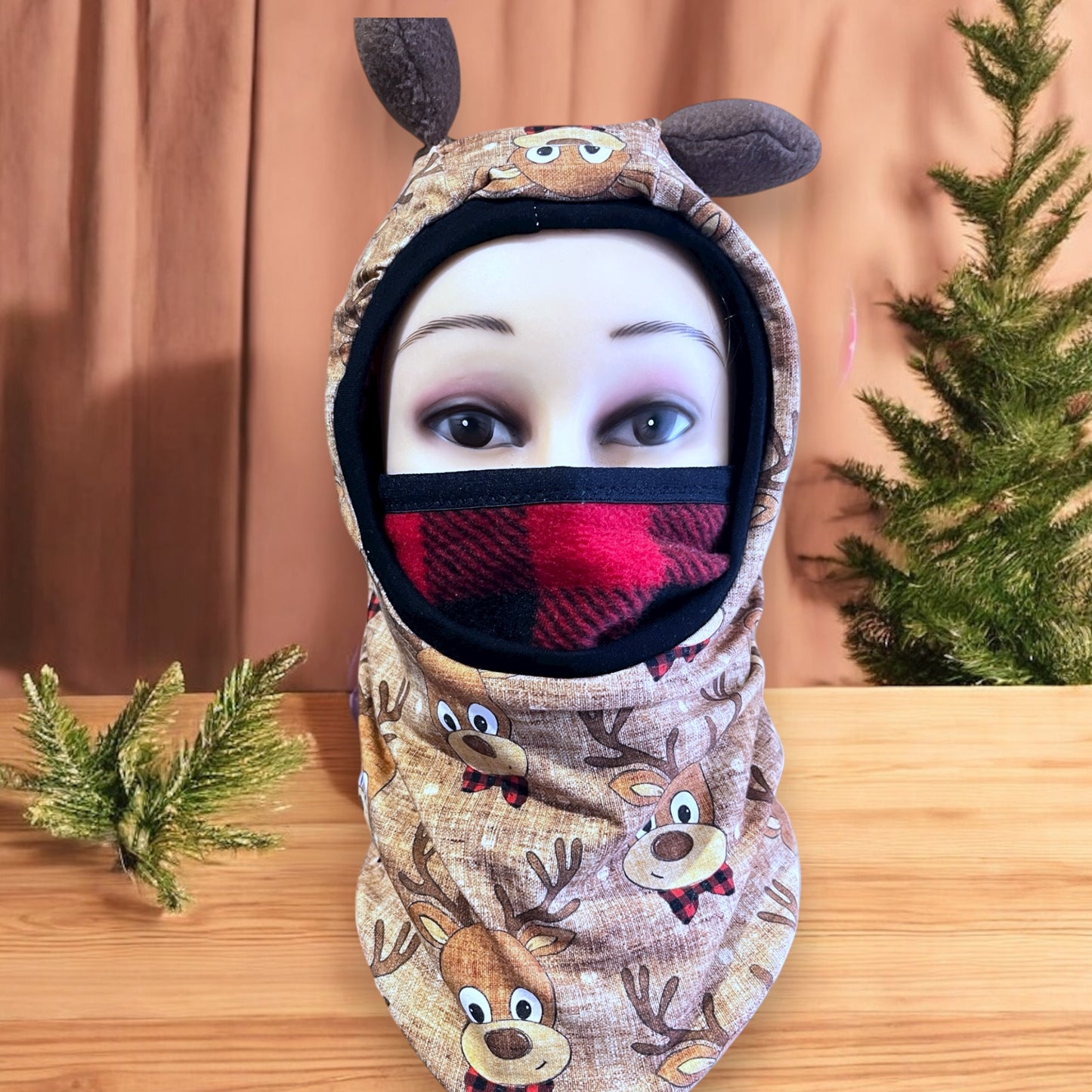 Child Balaclava, Fleece Hood, Winter Apparel