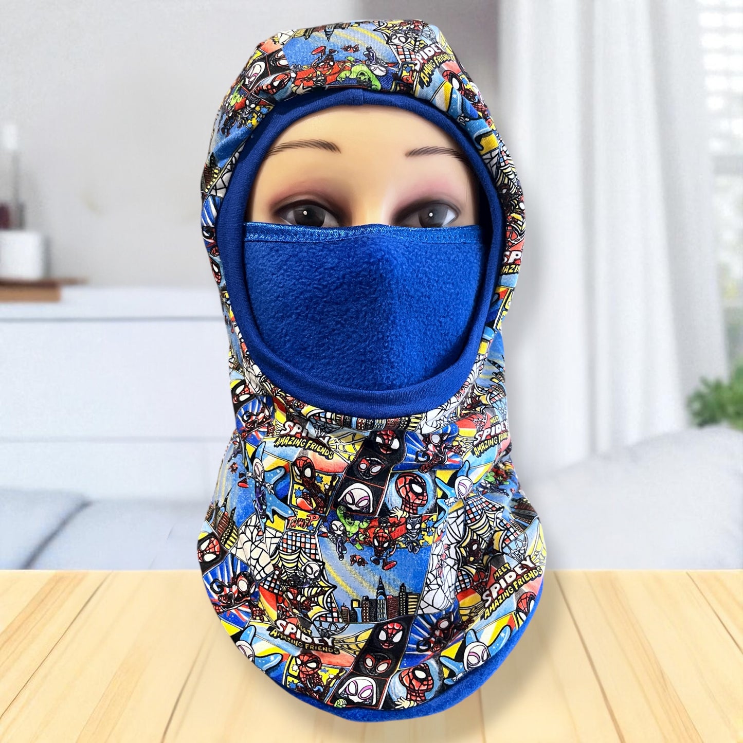 Child Balaclava, Fleece Hood, Winter Apparel