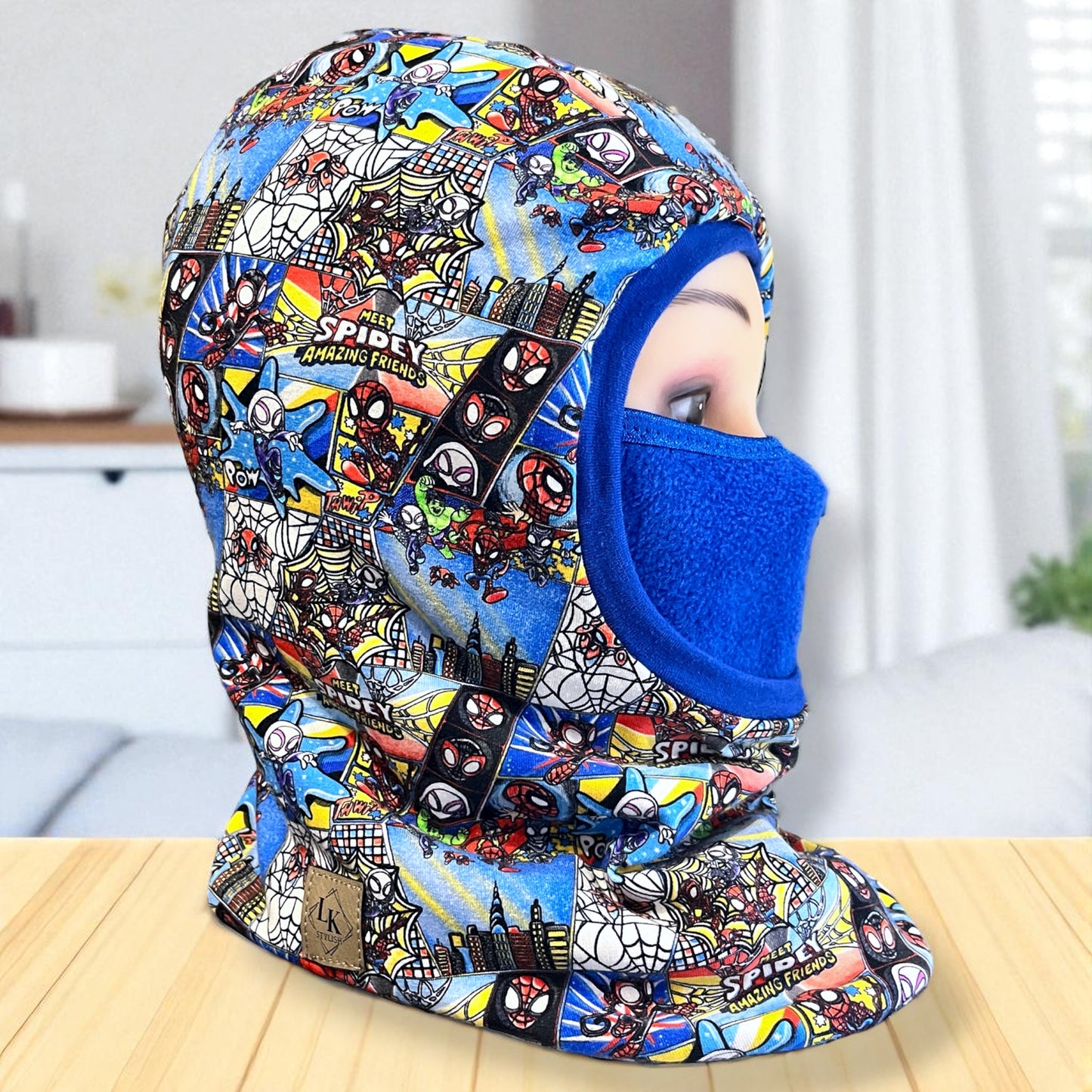 Child Balaclava, Fleece Hood, Winter Apparel