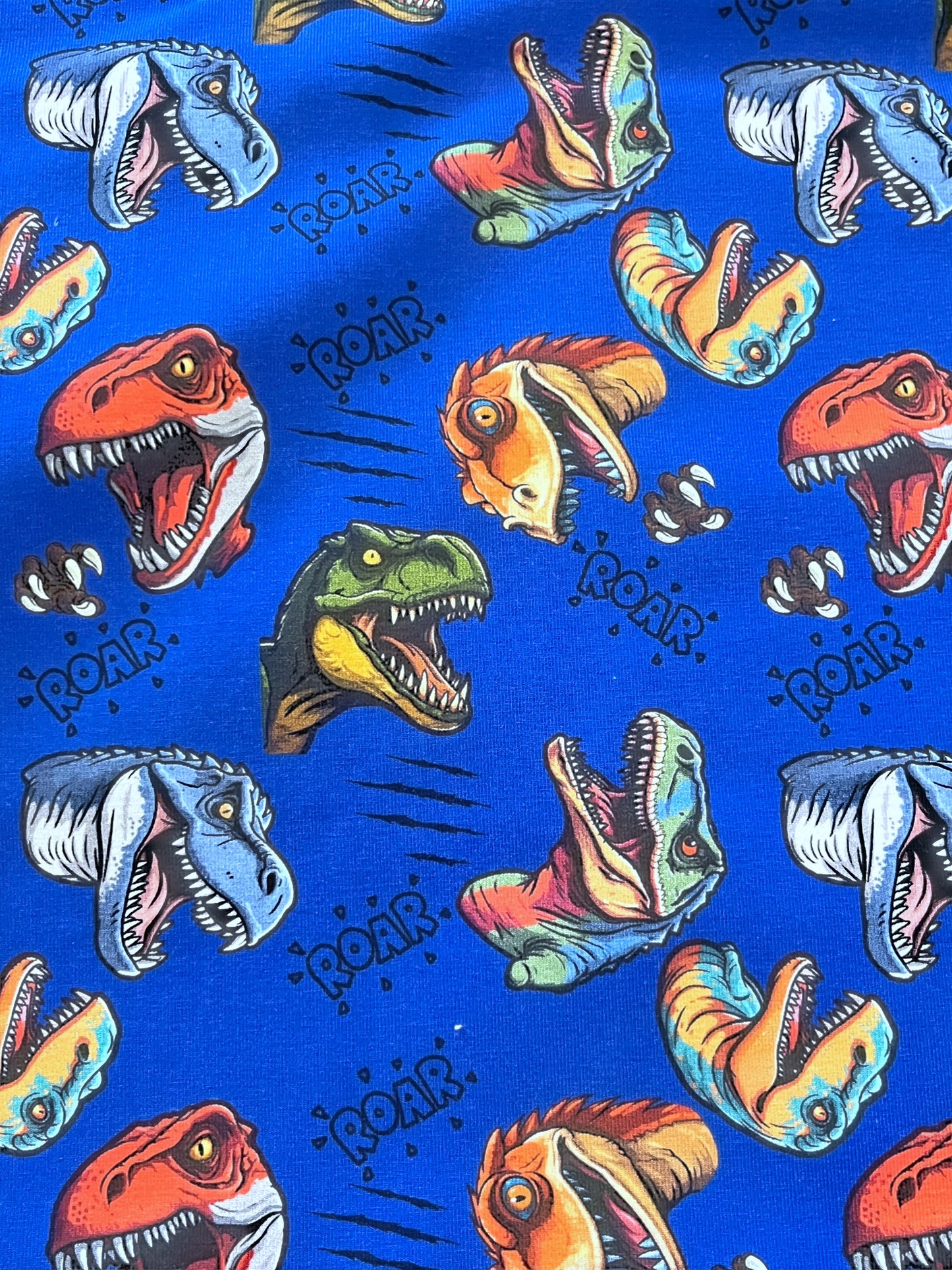 Custom Fabric - DINOS / MONSTERS /ALIENS