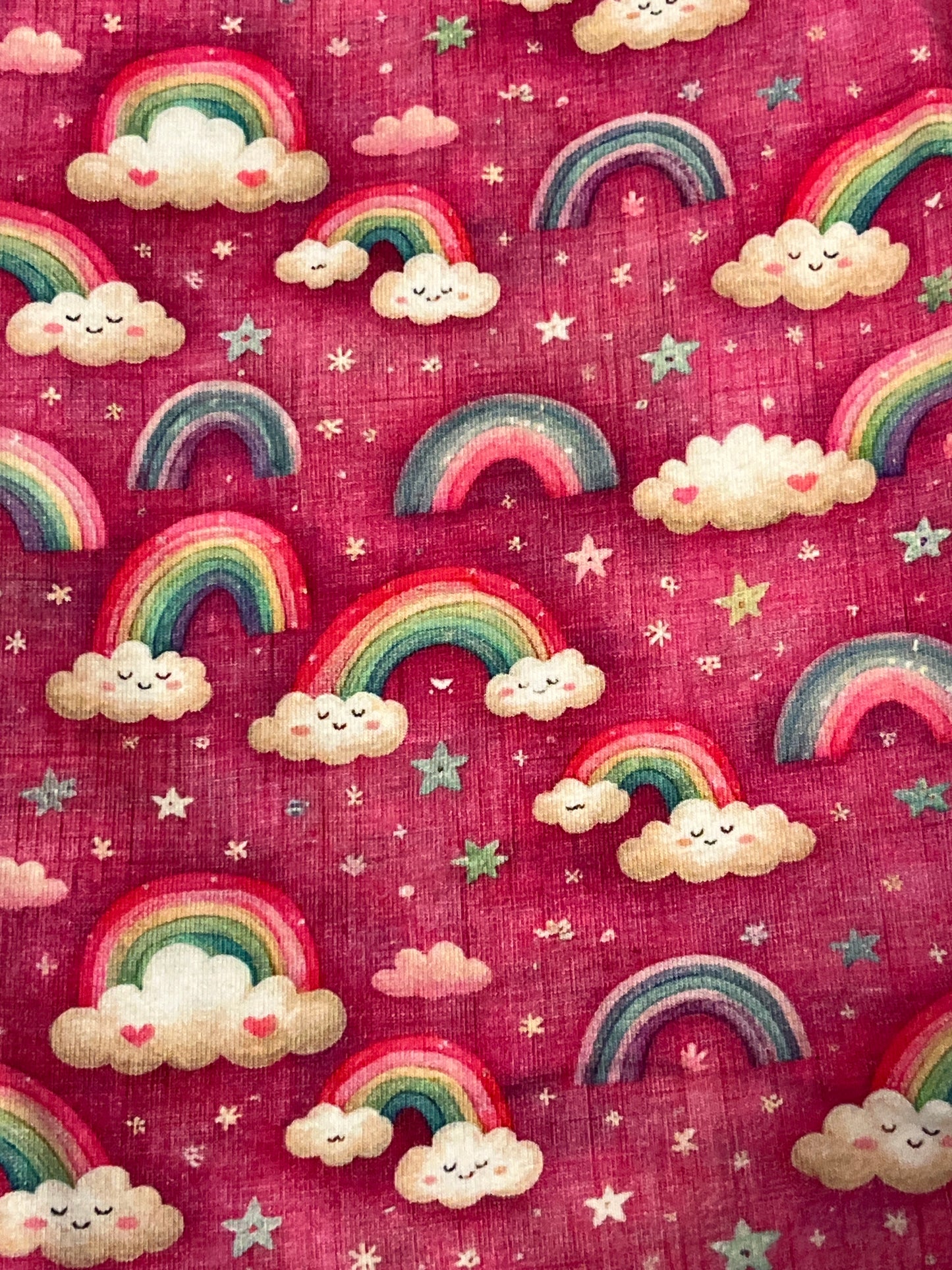 Custom Fabric - UNICORNS / RAINBOWS
