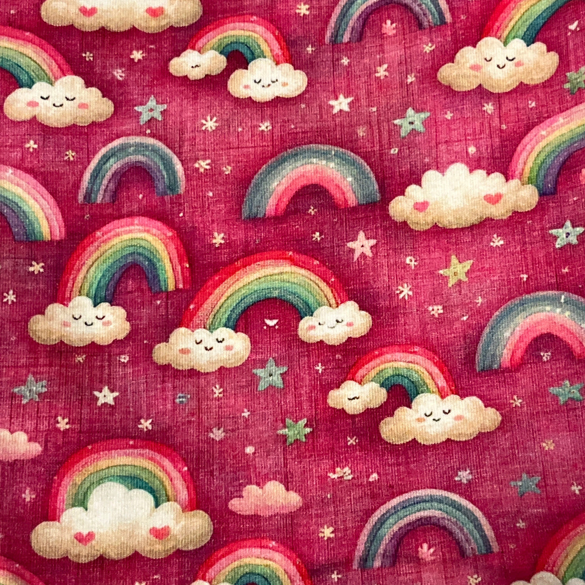 Custom Fabric - UNICORNS / RAINBOWS
