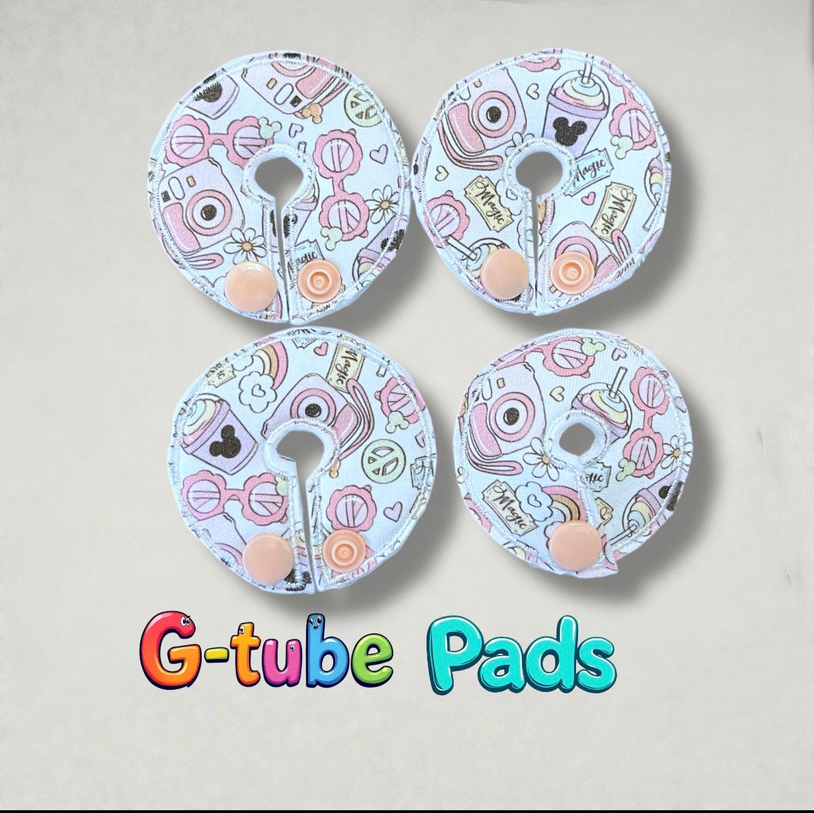 Gtube Pads, Feeding tube pads, Peg tube pads