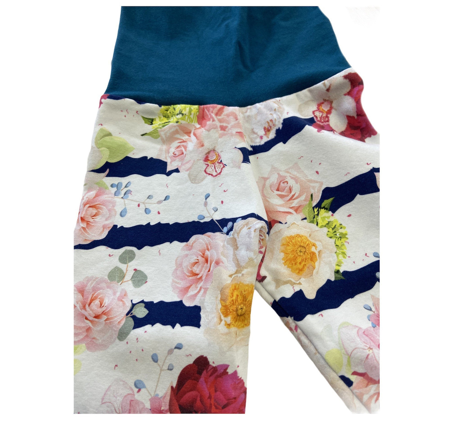 Grow with me pants, halla joggers, baby pants, baby jogging pants, floral pants