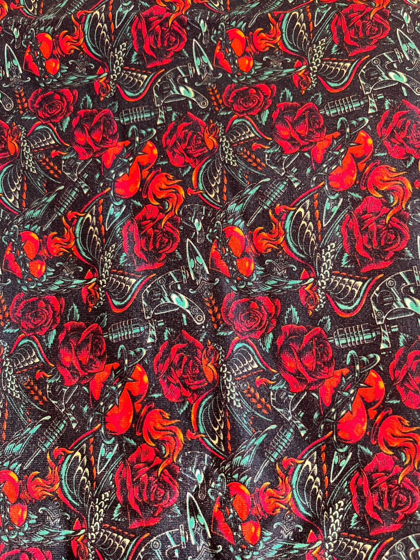 Custom Fabric -  FLOWERS