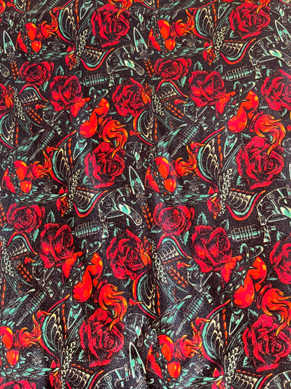 Custom Fabric -  FLOWERS