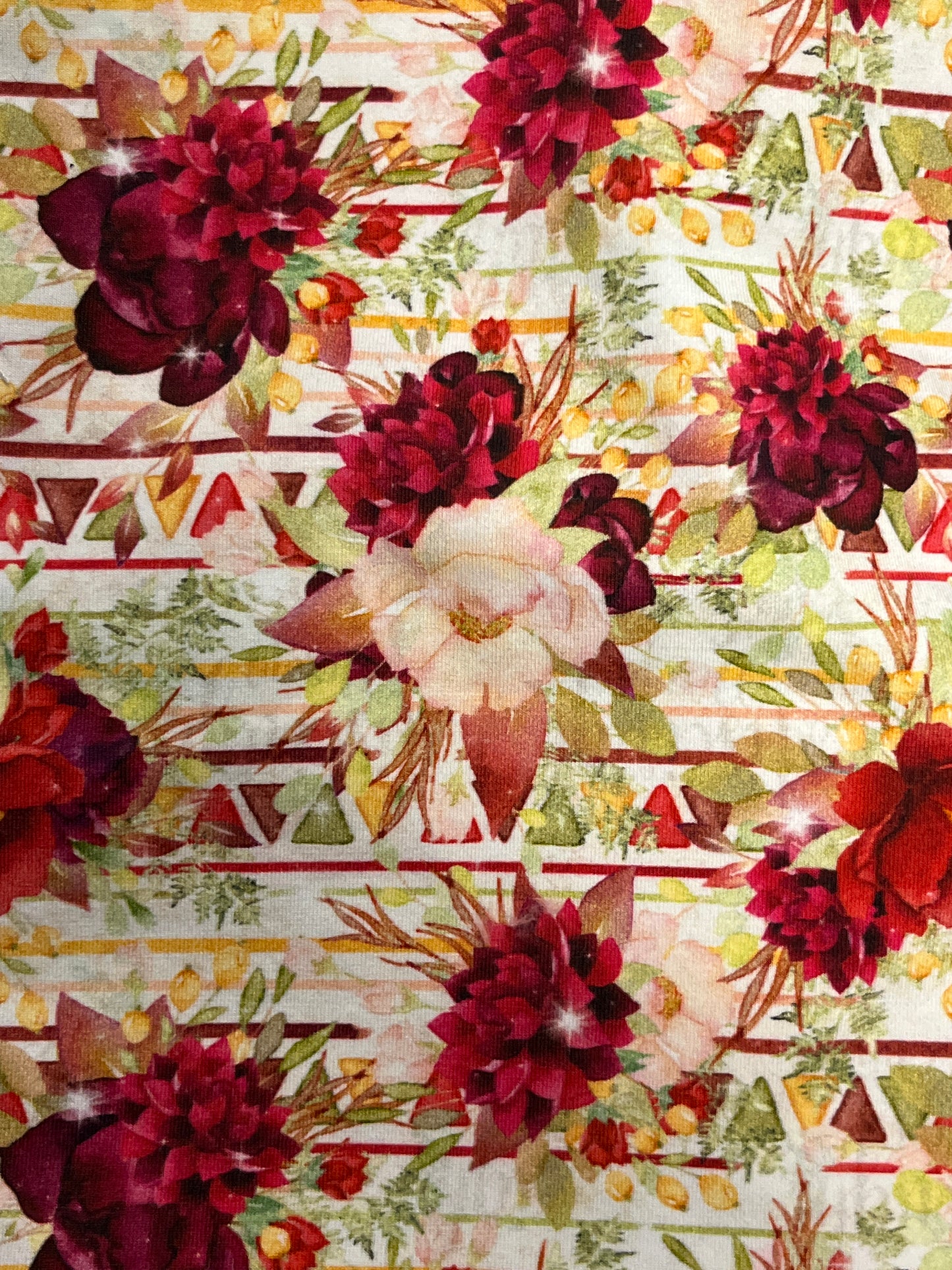 Custom Fabric -  FLOWERS