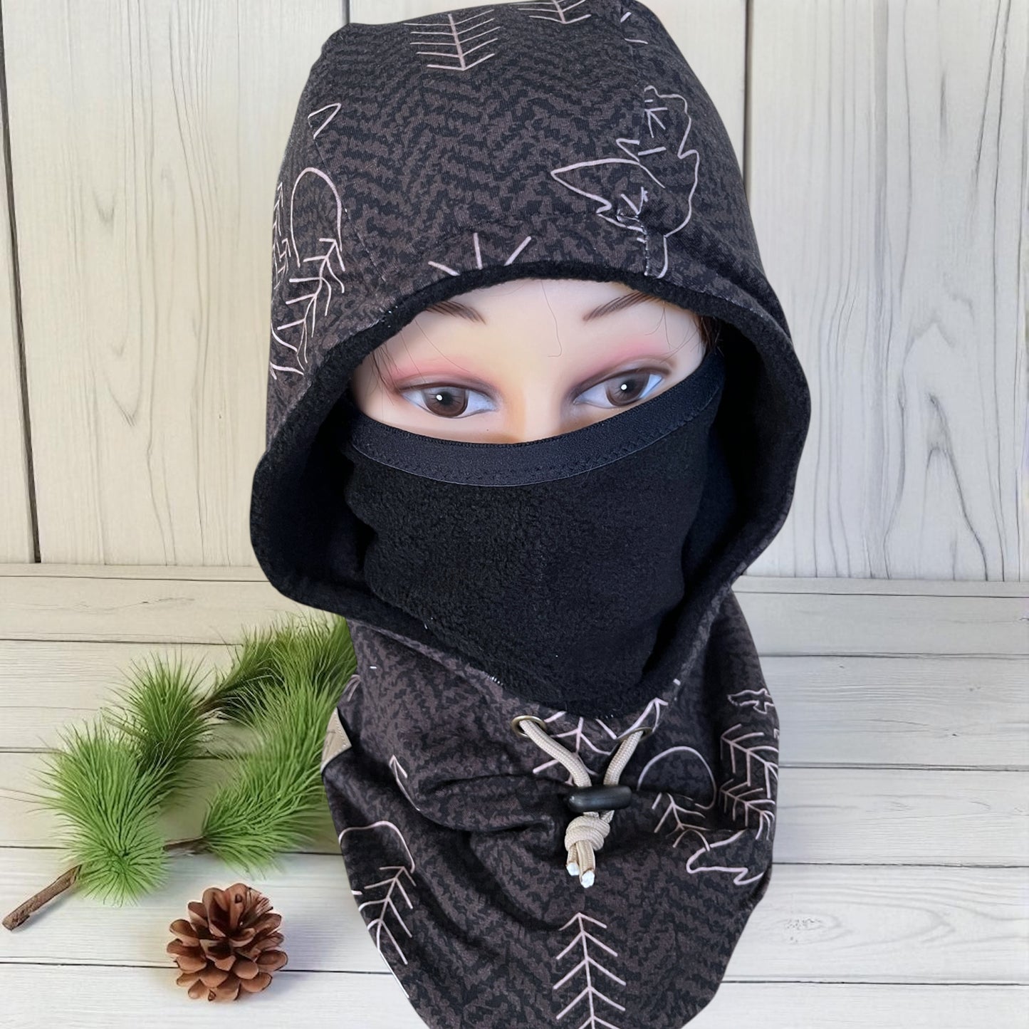 Youth/Adult Balaclava, Fleece Hood, Winter Apparel