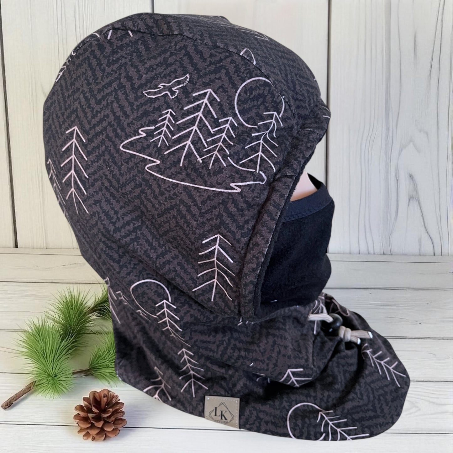 Youth/Adult Balaclava, Fleece Hood, Winter Apparel