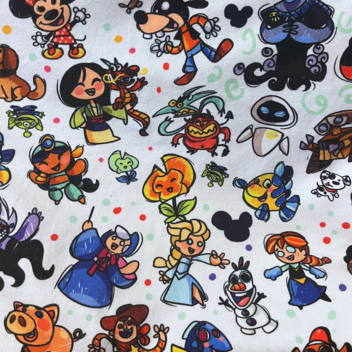 Custom Fabric - MOVIE CHARACTERS