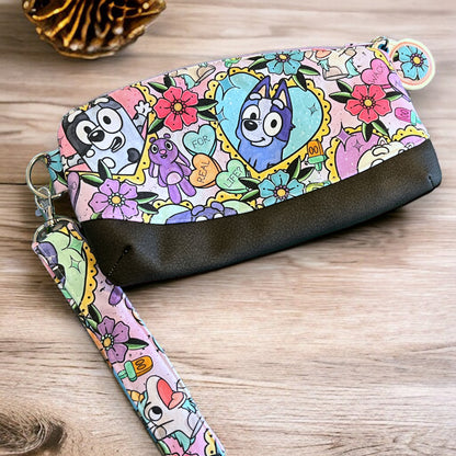 Custom Print Wristlet Bag