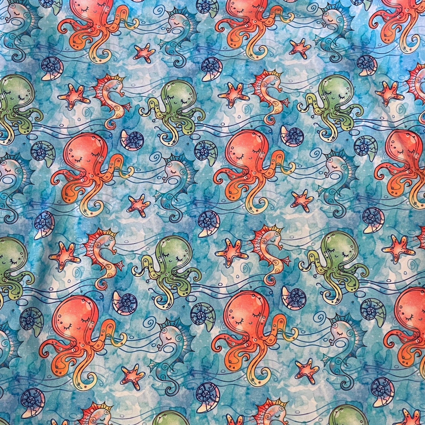 Custom Fabric - LAND & SEA CREATURES