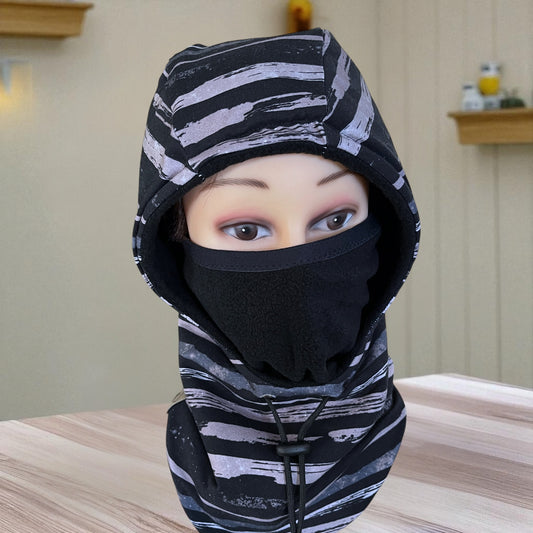 Youth/Adult Balaclava, Fleece Hood, Winter Apparel