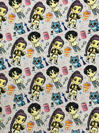 Custom Fabric - MOVIE CHARACTERS