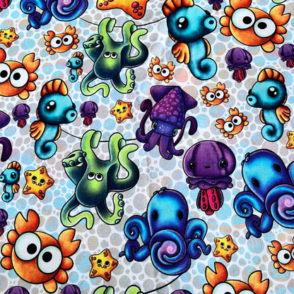 Custom Fabric - LAND & SEA CREATURES