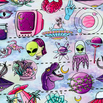 Custom Fabric - DINOS / MONSTERS /ALIENS