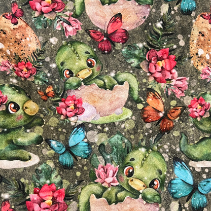 Custom Fabric - DINOS / MONSTERS /ALIENS