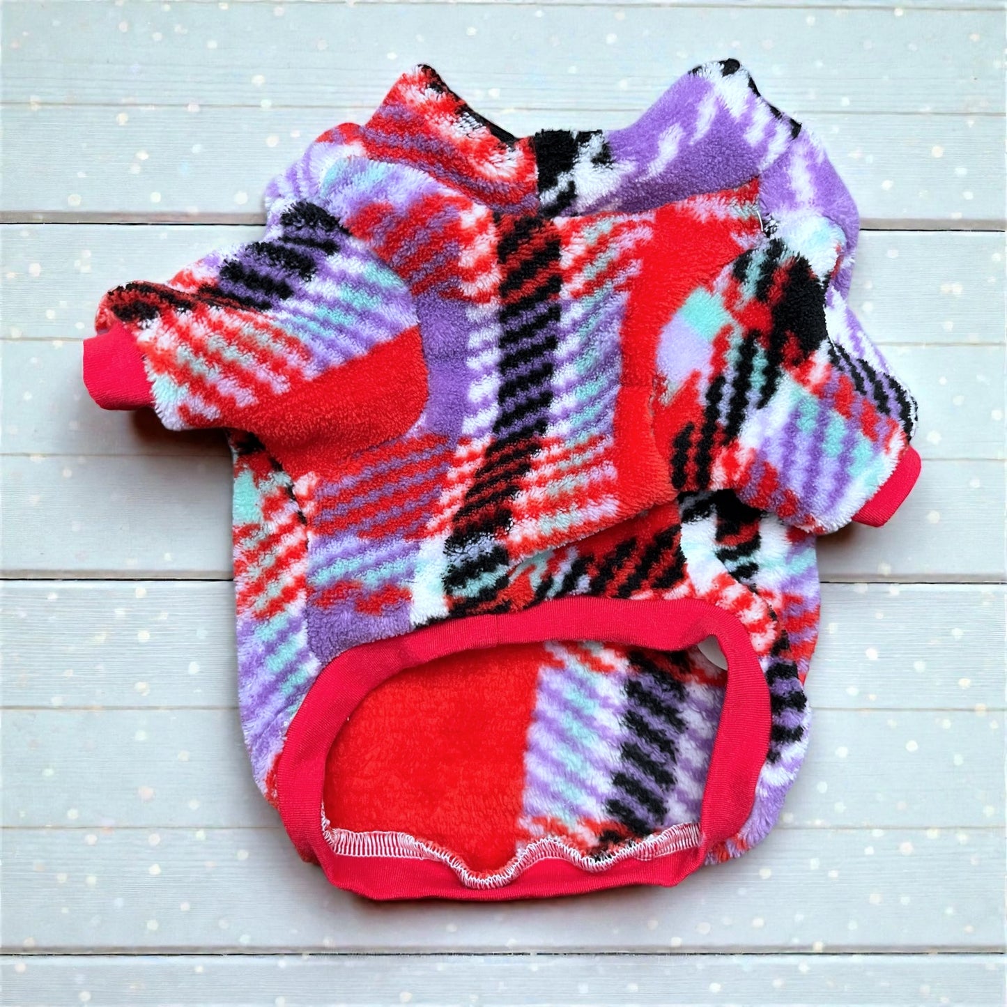 XSmall Plush Vest, Fleece Dog Vest