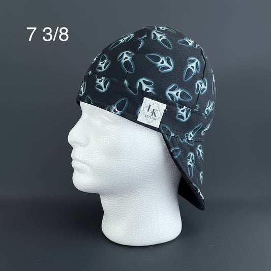7 3/8 Scary Face Welders Cap