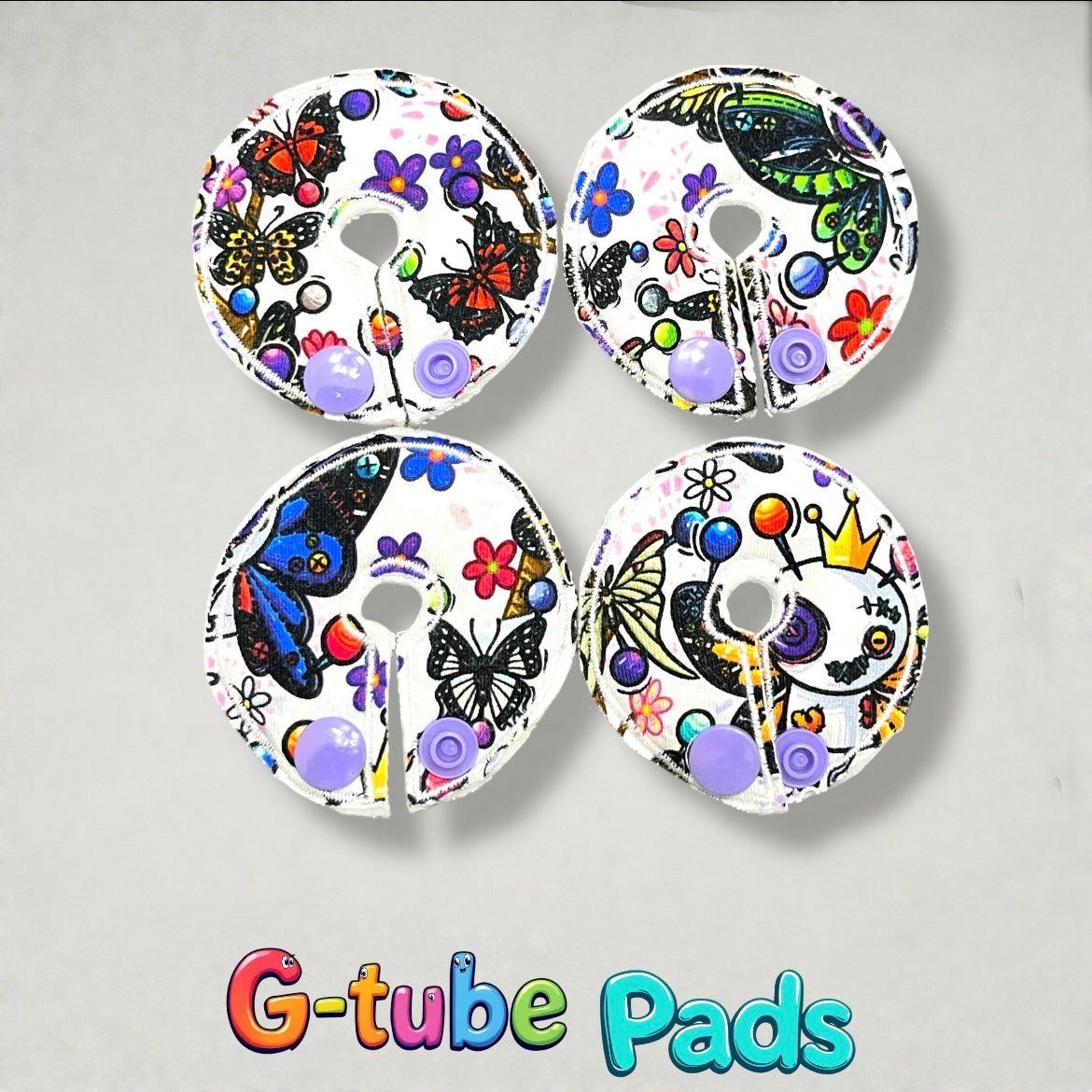 Gtube Pads, Feeding tube pads, Peg tube pads