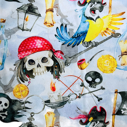 Custom Fabric - SKULLS / GRUNGE