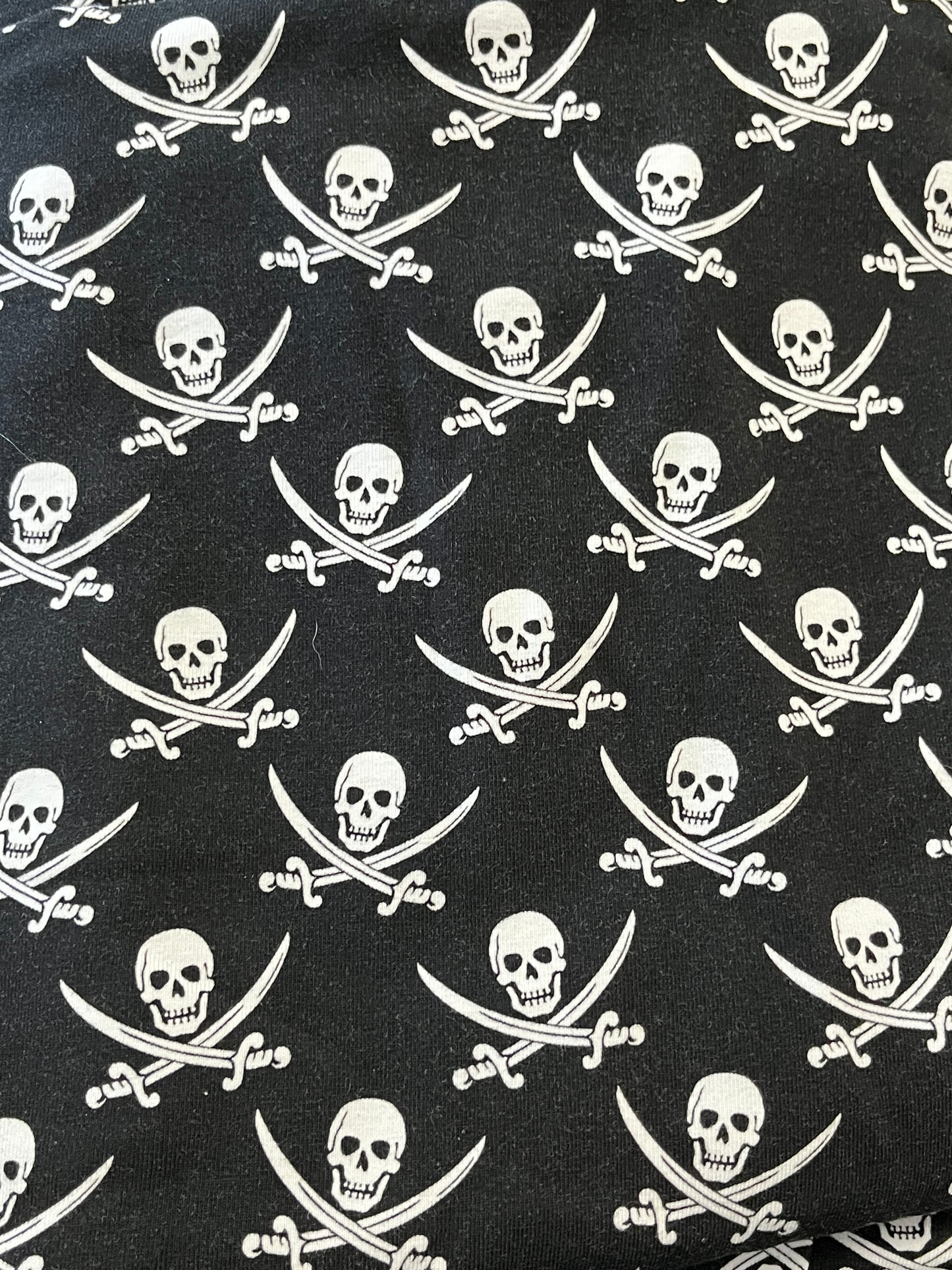 Custom Fabric - SKULLS / GRUNGE