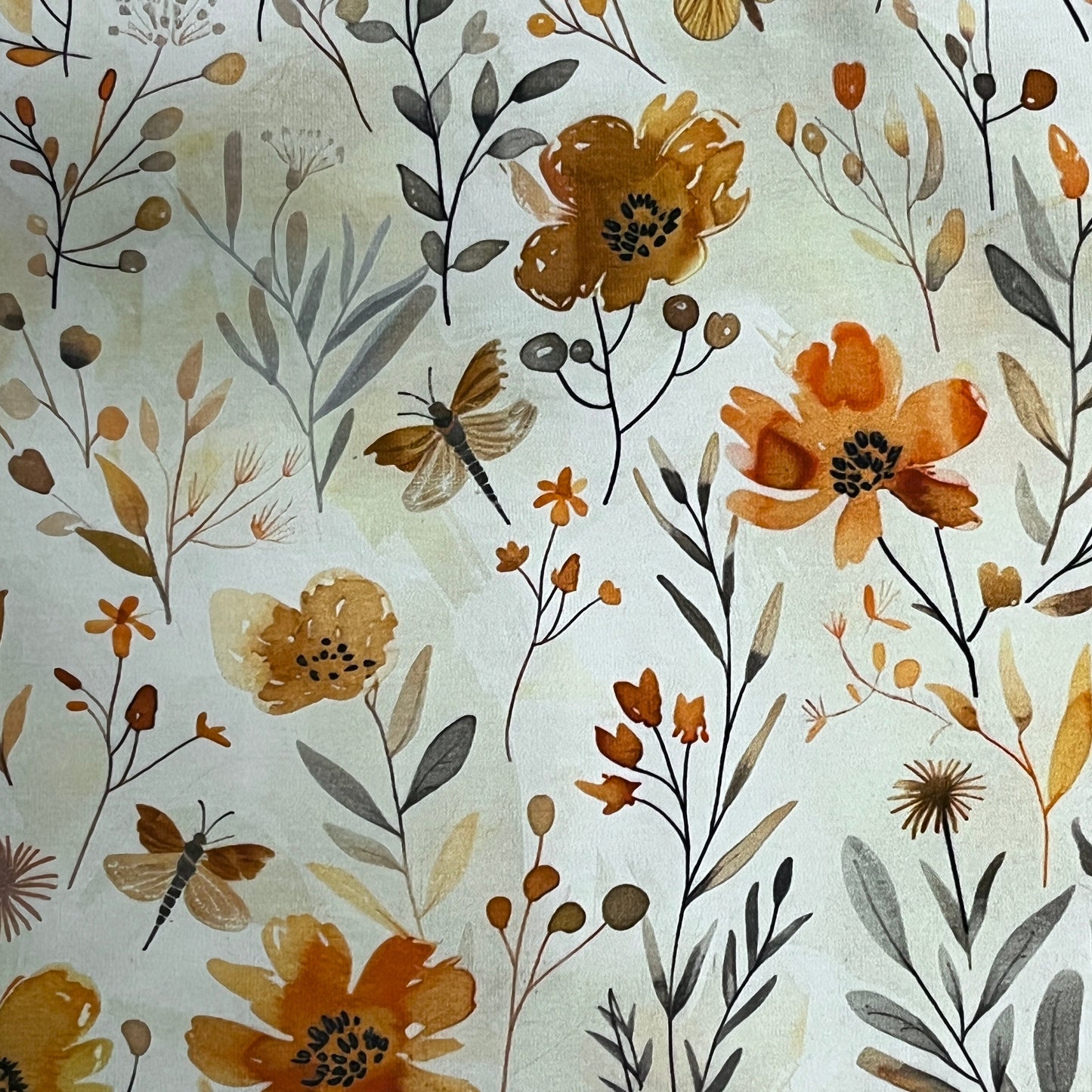 Custom Fabric -  FLOWERS