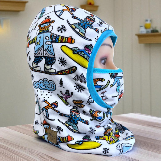 Child Balaclava, Fleece Hood, Winter Apparel