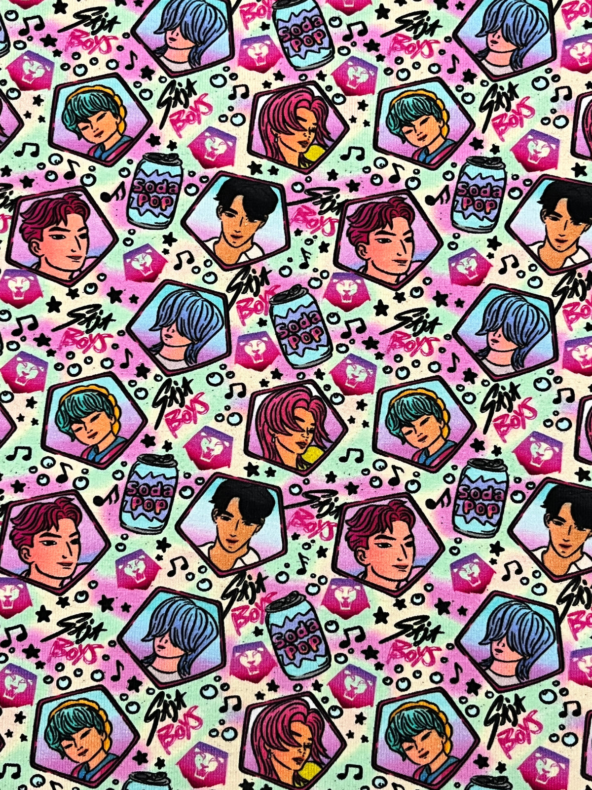 Custom Fabric - MOVIE CHARACTERS
