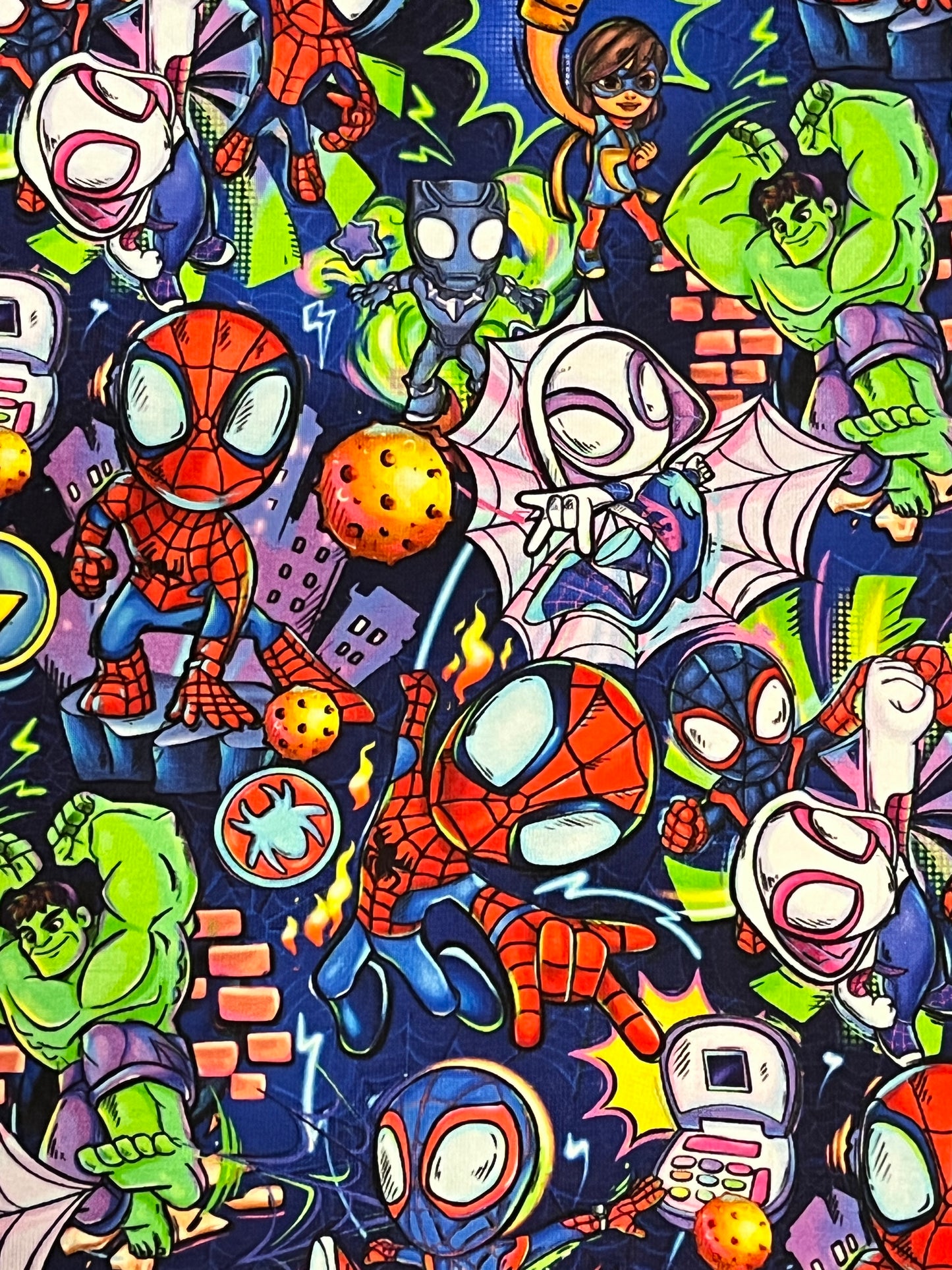 Custom Fabric - MOVIE CHARACTERS