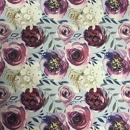 Custom Fabric -  FLOWERS
