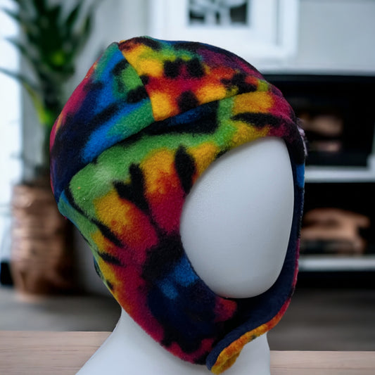 Baby Tie dye Fleece Cap