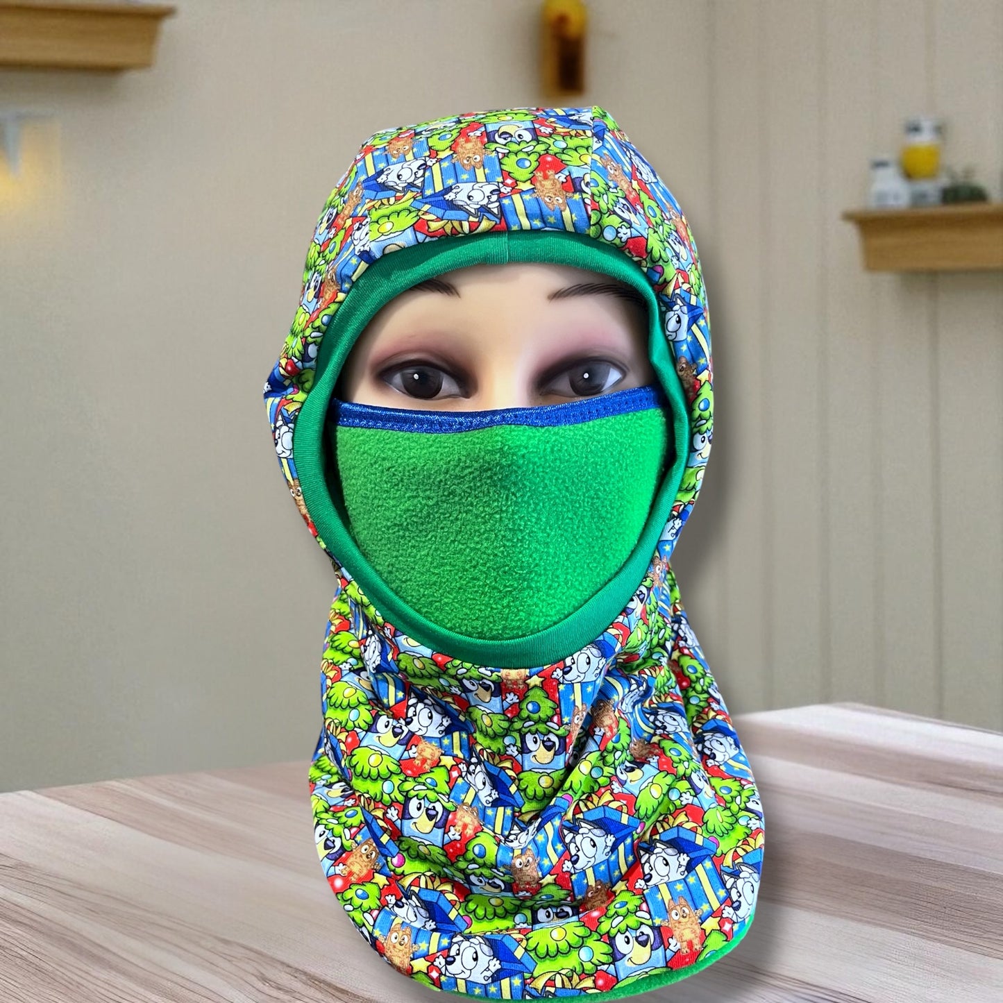 Child Balaclava, Fleece Hood, Winter Apparel
