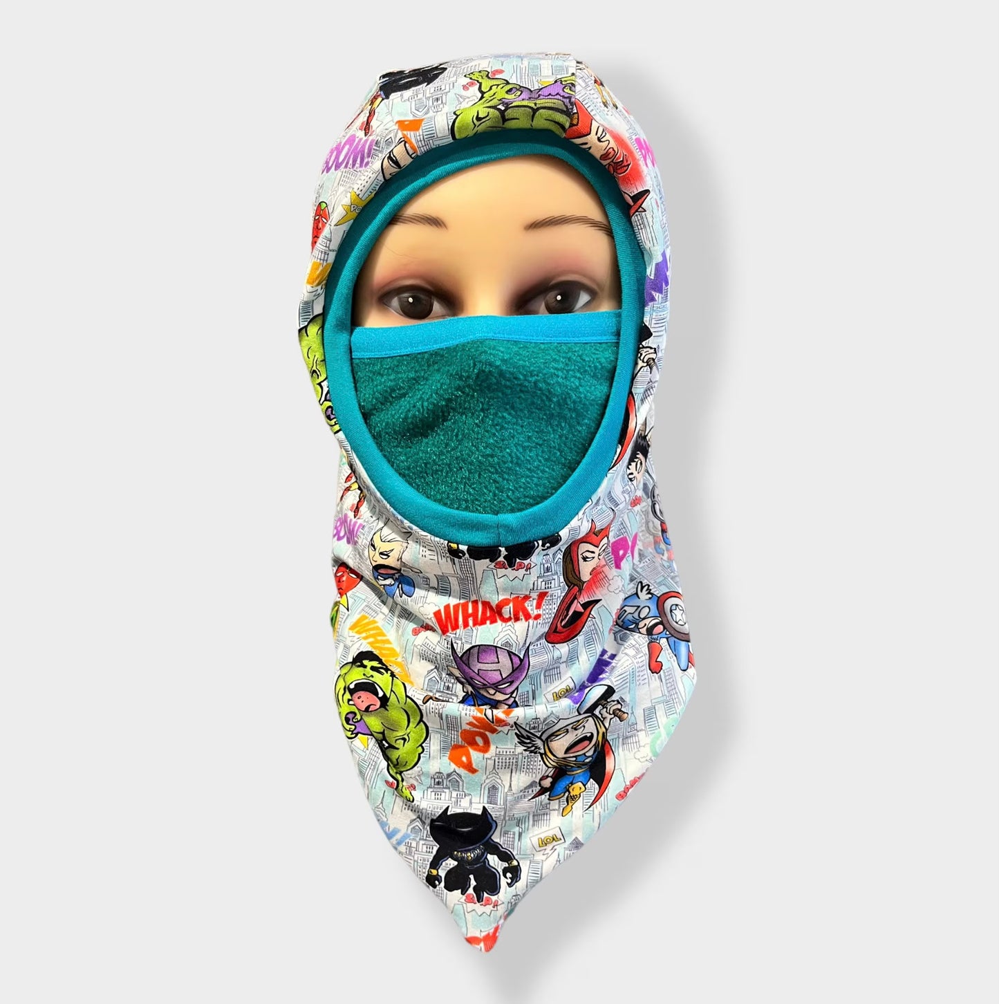 Child Balaclava, Fleece Hood, Winter Apparel