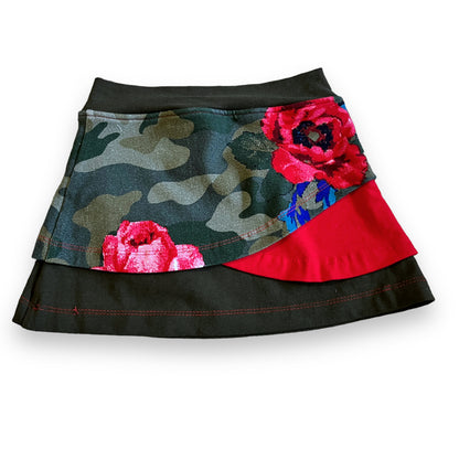 Custom Kids Camo Rose Skirt size 2/3T