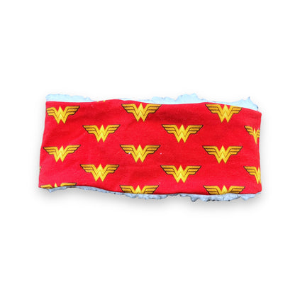 Ear Warmers, Sherpa Headbands, Twist Headband, superhero