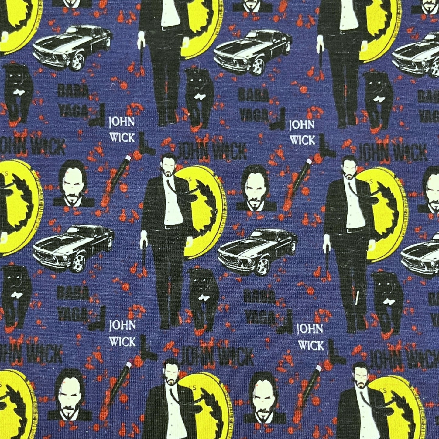 Custom Fabric - MOVIE CHARACTERS