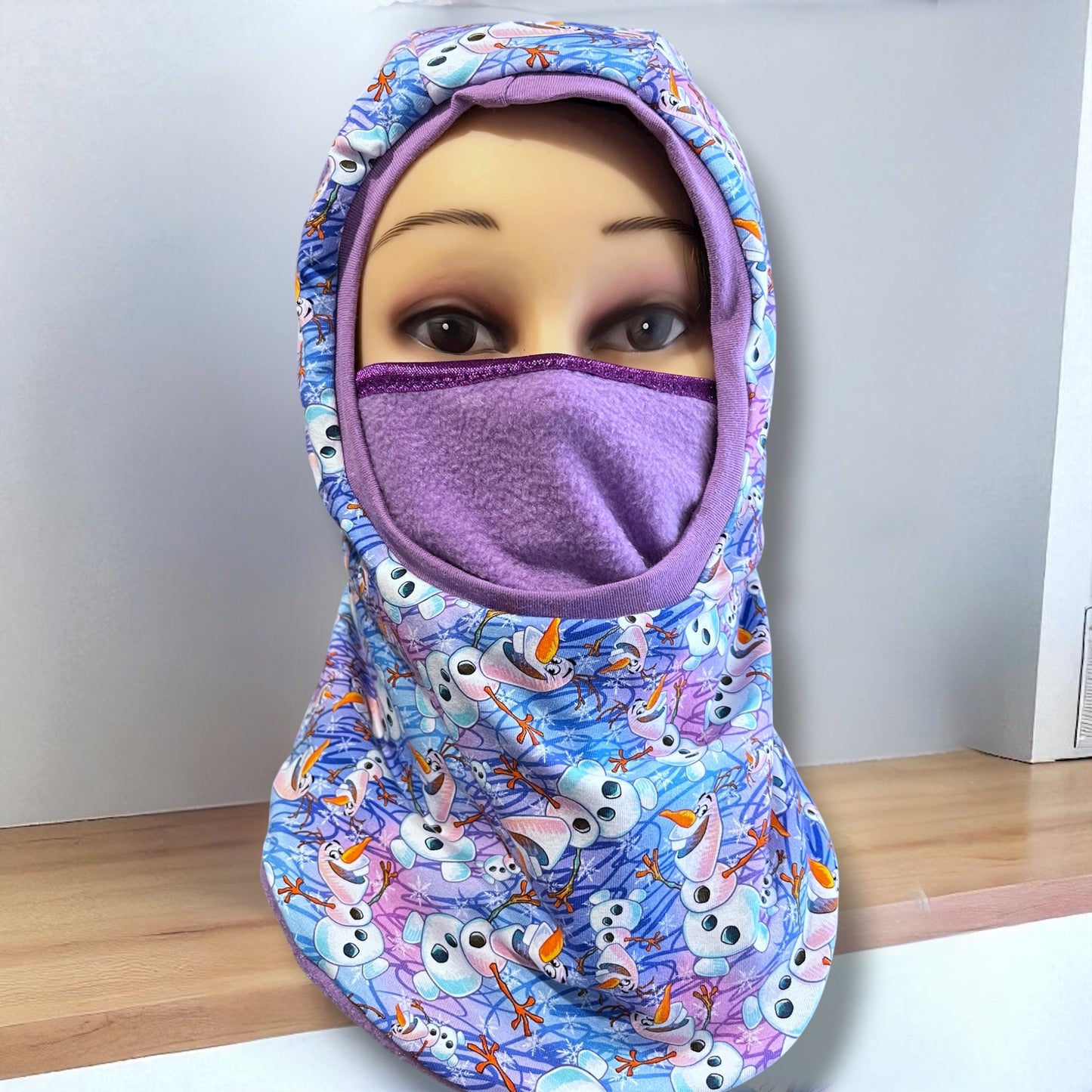 Child Balaclava, Fleece Hood, Winter Apparel