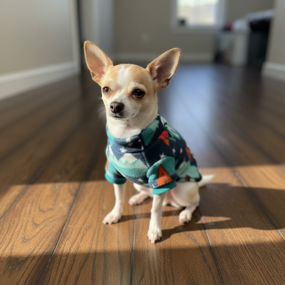XSmall Yeti Vest, Fleece Dog Vest