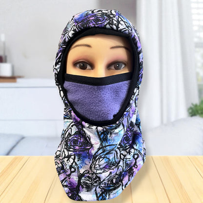 Child Balaclava, Fleece Hood, Winter Apparel