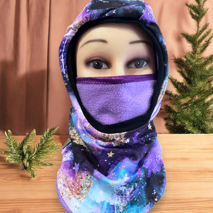 Child Balaclava, Fleece Hood, Winter Apparel