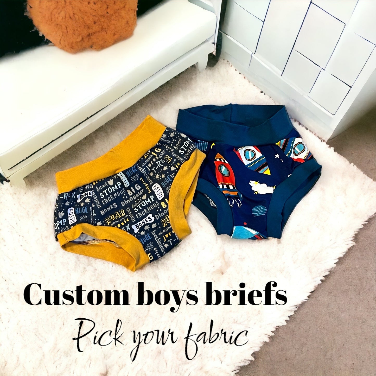 Boys Custom Briefs