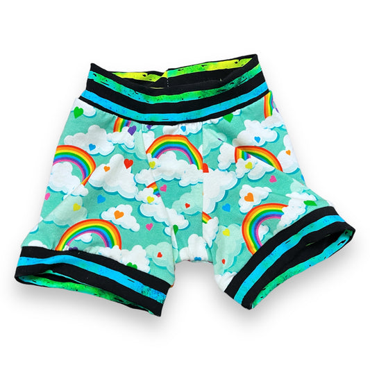 Girls 4T Rainbow Boxer Briefs