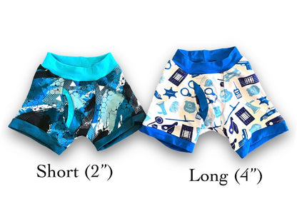 Boys 4T Ninjas Boxer Briefs