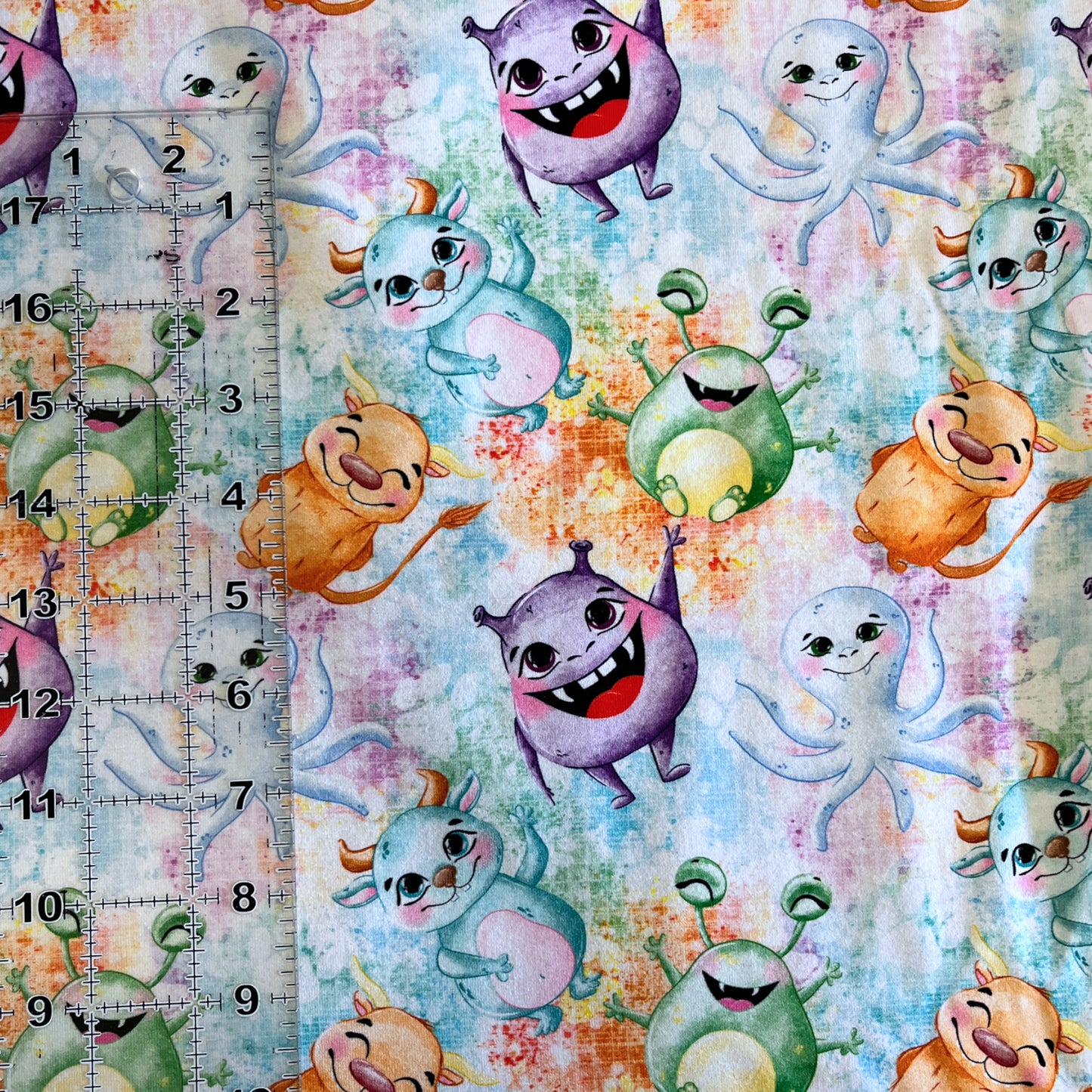 Custom Fabric - DINOS / MONSTERS /ALIENS