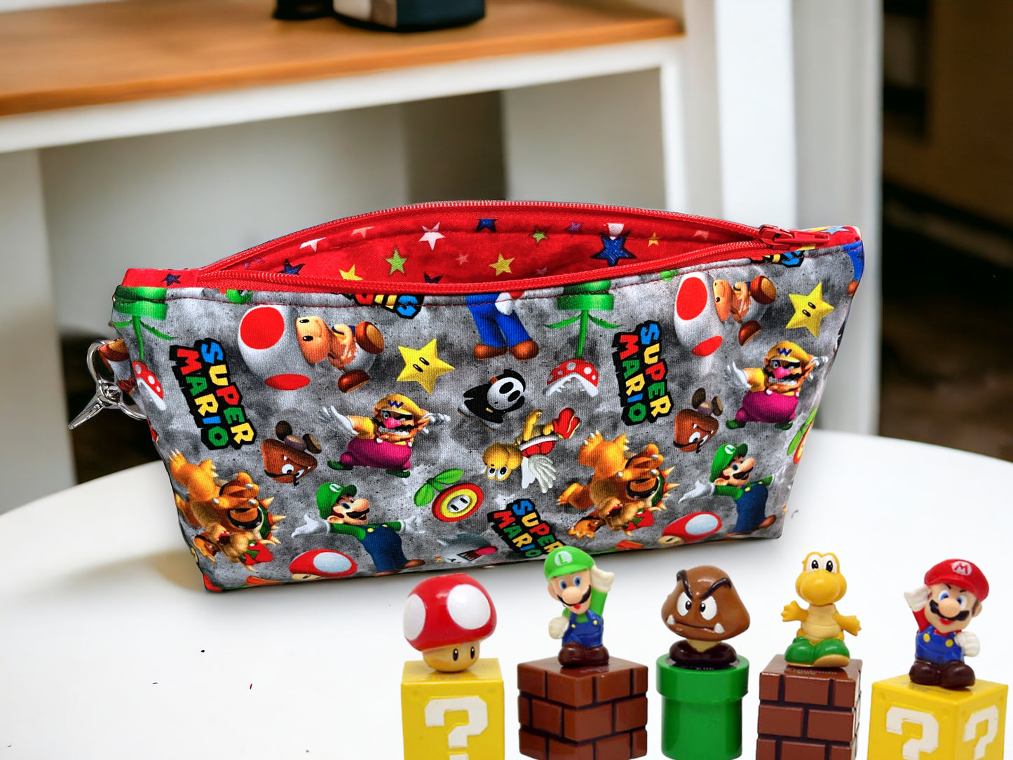 Zipper Bag, Pencil Case, Cosmetic Bag,