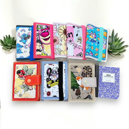 Mini composite notebook, Mini notebook cover,