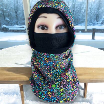 Child Balaclava, Fleece Hood, Winter Apparel