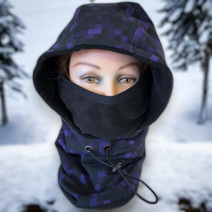 Youth/Adult Balaclava, Fleece Hood, Winter Apparel