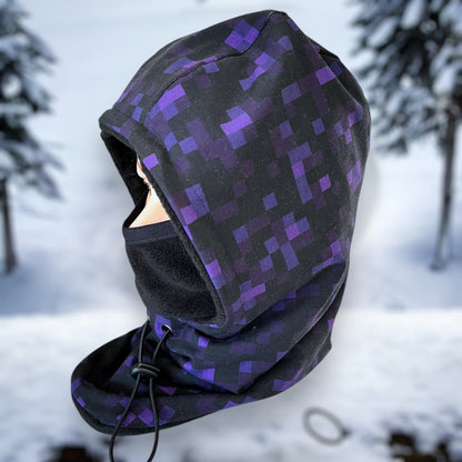 Youth/Adult Balaclava, Fleece Hood, Winter Apparel